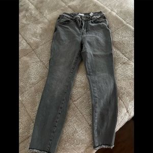 Good American jeans gray wash 6/28